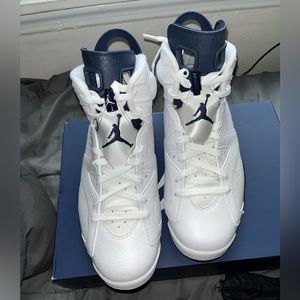 Brand New Air Jordan 6 Retro “midnight navy”